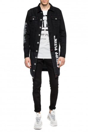 Long denim jacket, zdjęcie 2 Long denim jacket od Philipp Plein